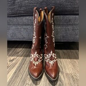 Tony Lama Mens Cowboy Boots sz 9D
